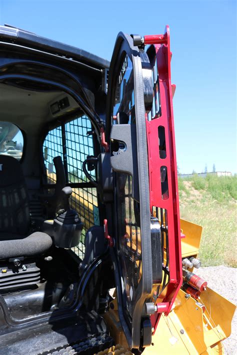 safety doors for skid steers